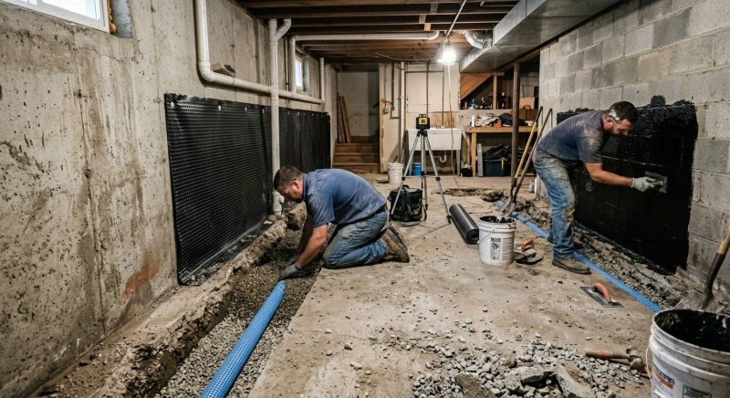 Wet Basement Repair in Columbus, OH