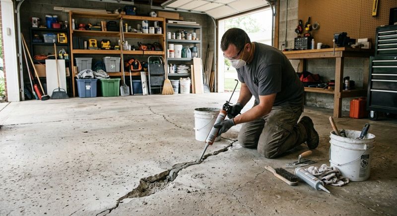 Concrete Spalling Repair in West Des Moines, IA