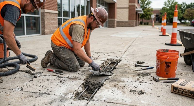 Cracked Slab Repair in Miami Dade County, FL