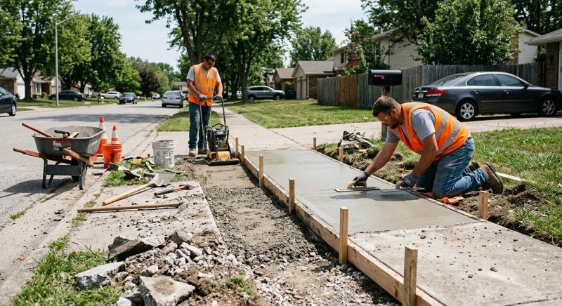 Sidewalk Repair in Corpus Christi, TX
