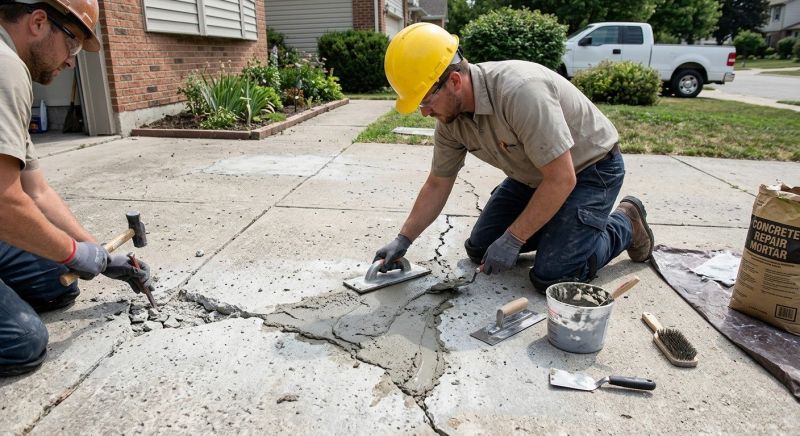 Slab Repair in West Des Moines, IA